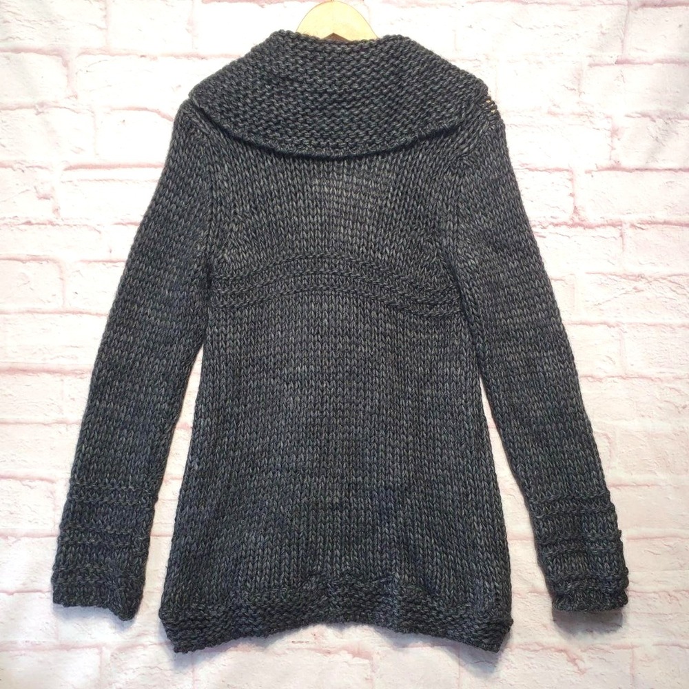 Berretti Sweater Womens Medium Cardigan Chunky Knit Alpaca Mohair Made in Italy‎ - Picture 2 of 12